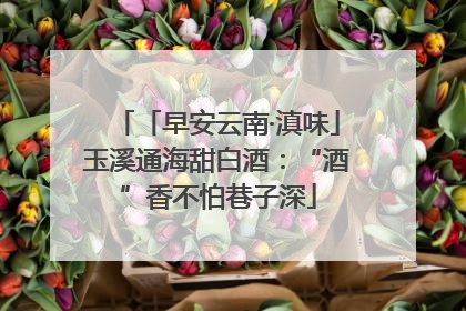 「早安云南·滇味」玉溪通海甜白酒：“酒”香不怕巷子深