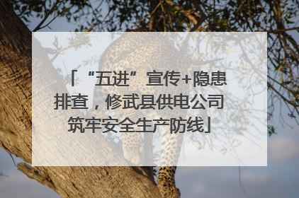 “五进”宣传+隐患排查，修武县供电公司筑牢安全生产防线