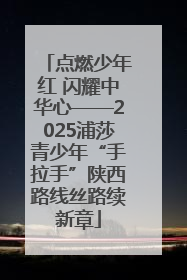 点燃少年红 闪耀中华心——2025浦莎青少年“手拉手”陕西路线丝路续新章