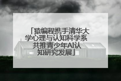 猿编程携手清华大学心理与认知科学系 共推青少年AI认知研究发展