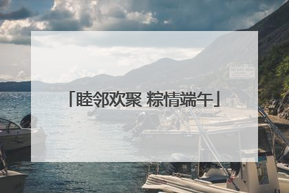 睦邻欢聚 粽情端午