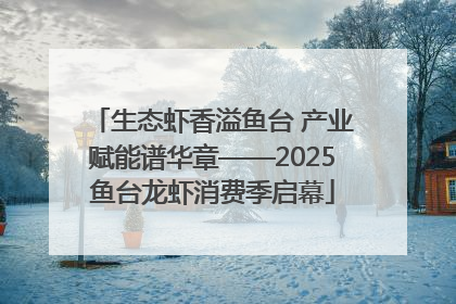 生态虾香溢鱼台 产业赋能谱华章——2025鱼台龙虾消费季启幕
