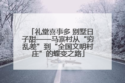 礼堂喜事多 别墅日子甜——马寨村从“穷乱差”到“全国文明村庄”的蝶变之路