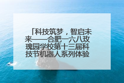 科技筑梦，智启未来——合肥一六八玫瑰园学校第十三届科技节机器人系列体验赛燃动校园