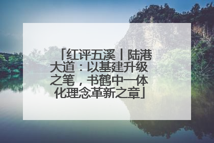 红评五溪丨陆港大道：以基建升级之笔，书鹤中一体化理念革新之章