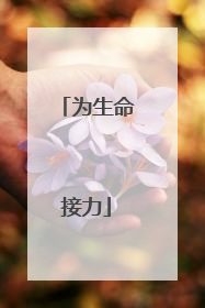 为生命接力