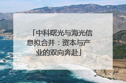中科曙光与海光信息拟合并：资本与产业的双向奔赴