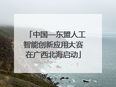 中国—东盟人工智能创新应用大赛在广西北海启动