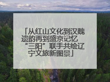 从红山文化到汉魏遗韵再到盛京记忆 “三阳”联手共绘辽宁文旅新图景