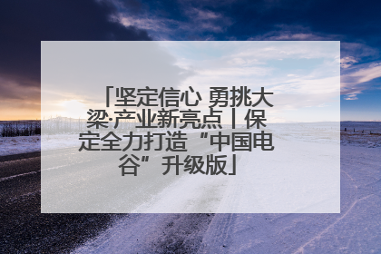 坚定信心 勇挑大梁·产业新亮点丨保定全力打造“中国电谷”升级版