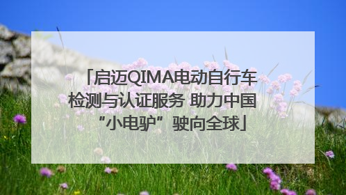 启迈QIMA电动自行车检测与认证服务 助力中国“小电驴”驶向全球