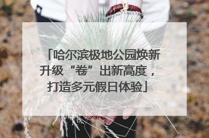 哈尔滨极地公园焕新升级“卷”出新高度，打造多元假日体验