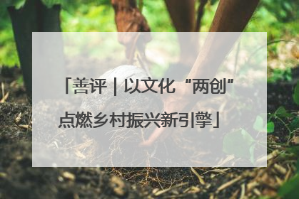 善评｜以文化“两创”点燃乡村振兴新引擎