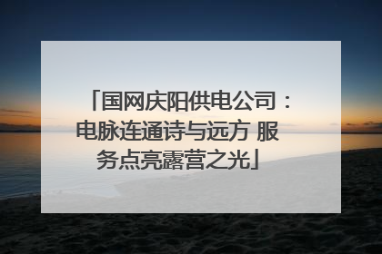 国网庆阳供电公司：电脉连通诗与远方 服务点亮露营之光