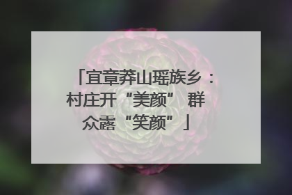 宜章莽山瑶族乡：村庄开“美颜” 群众露“笑颜”
