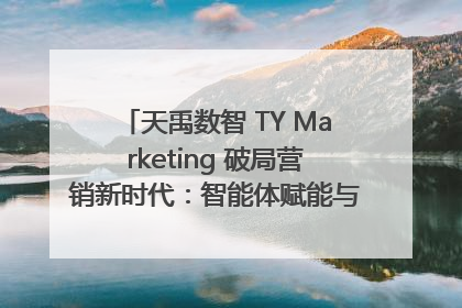 天禹数智 TY Marketing 破局营销新时代：智能体赋能与人才培育双轮驱动