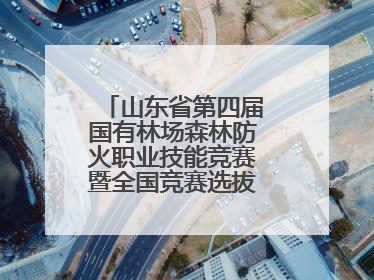 山东省第四届国有林场森林防火职业技能竞赛暨全国竞赛选拔赛鸣锣开赛