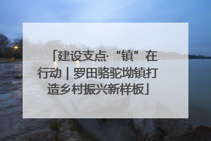 建设支点·“镇”在行动｜罗田骆驼坳镇打造乡村振兴新样板