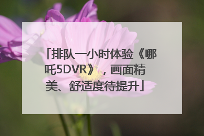 排队一小时体验《哪吒5DVR》，画面精美、舒适度待提升