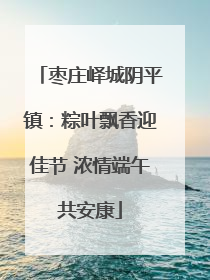 枣庄峄城阴平镇：粽叶飘香迎佳节 浓情端午共安康