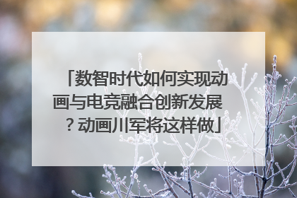 数智时代如何实现动画与电竞融合创新发展？动画川军将这样做