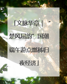 文脉华章｜“楚风屈韵”国潮端午游点燃秭归夜经济