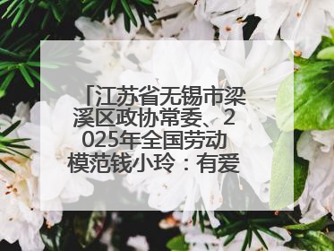 江苏省无锡市梁溪区政协常委、2025年全国劳动模范钱小玲：有爱的地方就是家