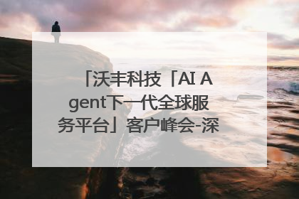 沃丰科技「AI Agent下一代全球服务平台」客户峰会-深圳站圆满落幕！