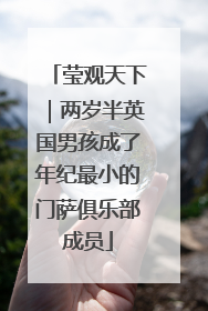 莹观天下｜两岁半英国男孩成了年纪最小的门萨俱乐部成员