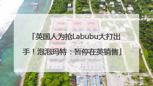 英国人为抢Labubu大打出手！泡泡玛特：暂停在英销售
