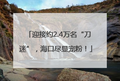 迎接约2.4万名“刀迷”，海口尽显宠粉！
