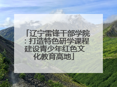 辽宁雷锋干部学院：打造特色研学课程 建设青少年红色文化教育高地