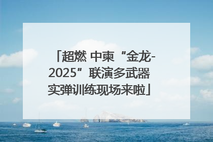 超燃 中柬“金龙-2025”联演多武器实弹训练现场来啦