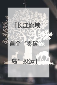 长江流域首个“零碳岛”投运