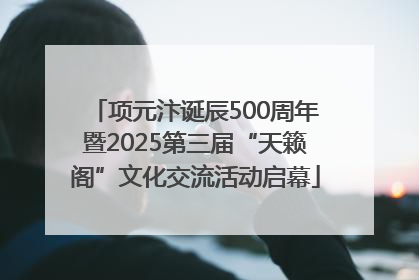 项元汴诞辰500周年暨2025第三届“天籁阁”文化交流活动启幕