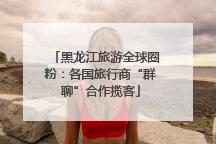 黑龙江旅游全球圈粉：各国旅行商“群聊”合作揽客