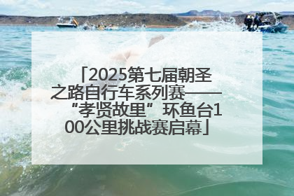 2025第七届朝圣之路自行车系列赛——“孝贤故里”环鱼台100公里挑战赛启幕