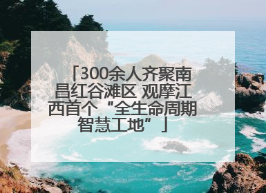 300余人齐聚南昌红谷滩区 观摩江西首个“全生命周期智慧工地”